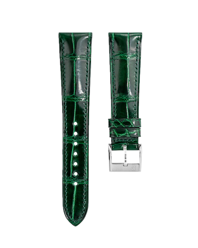 Glossy Emerald Crocodile Signature