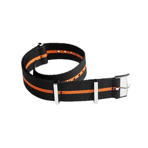 Artem Straps Orange Pin Stripe Nylon