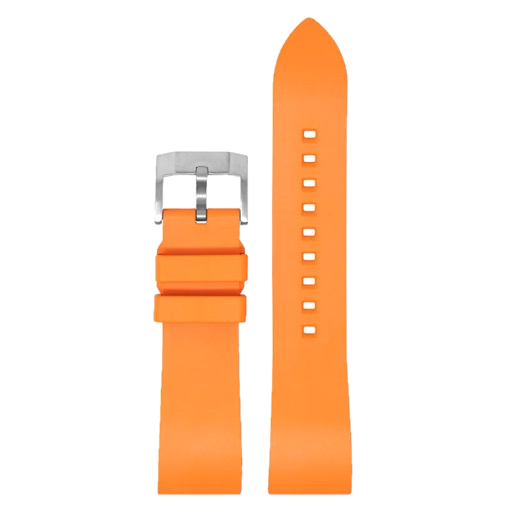 Orange Smooth FKM Rubber