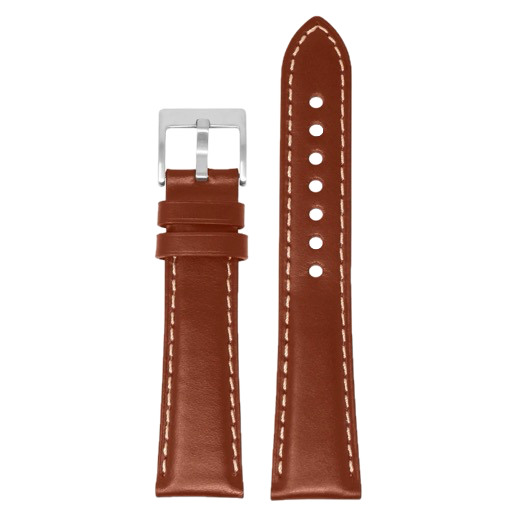 StrapsCo – Dark Brown Vintage Padded Leather