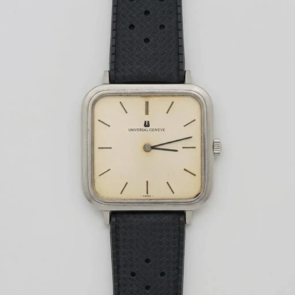 Universal Geneve Geneve on Black Tropical Style FKM Rubber