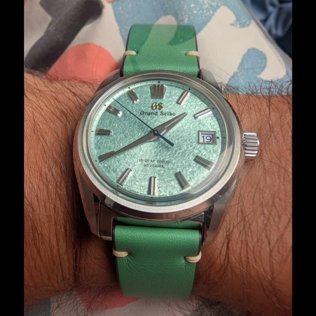 Grand Seiko SLGH021 Genbi Valley on Model 2 Premium - Clover