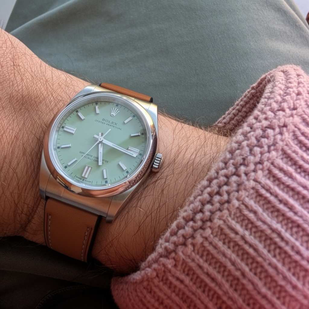 Rolex Oyster Perpetual Pistachio