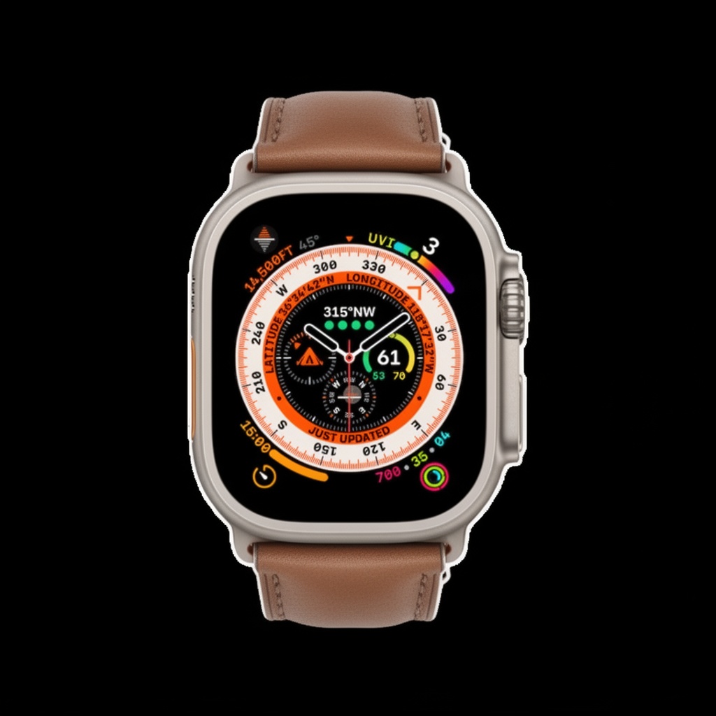 Custom Timepiece on Custom Strap