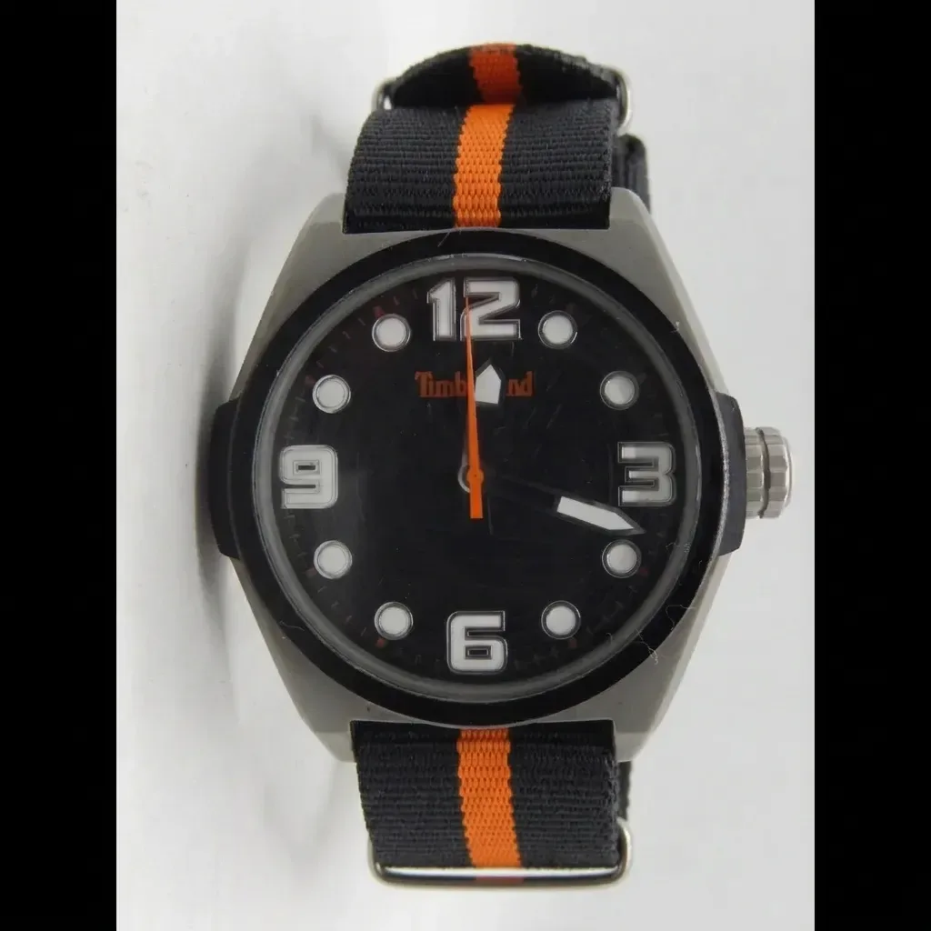 Timberland Timberland on Orange Pin Stripe Nylon