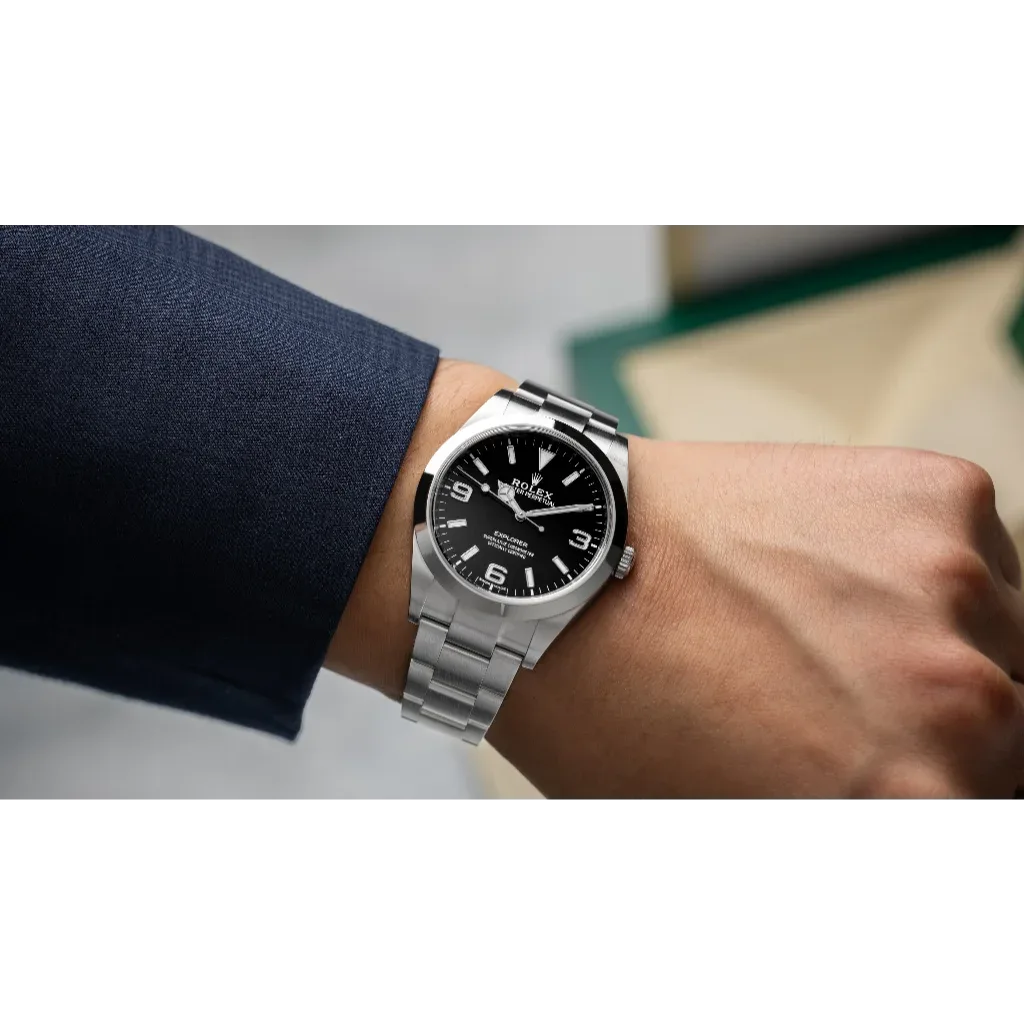 Rolex Explorer original wrist photo