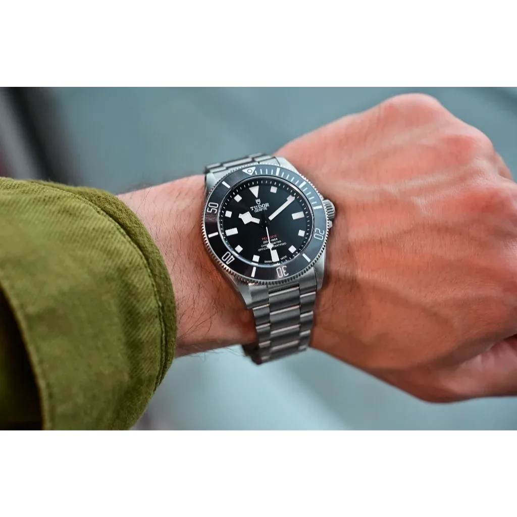 Tudor Black Bay original wrist photo